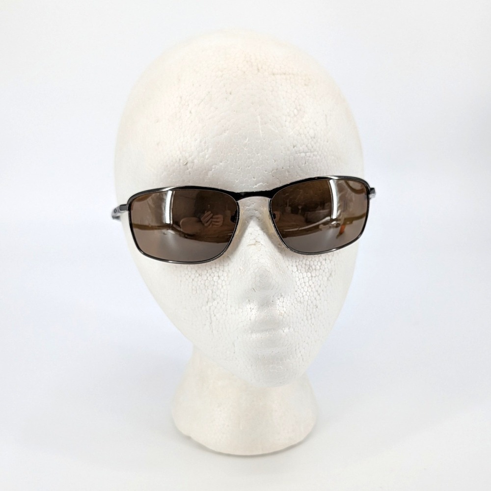 Oakley Conductor 8 Polarized Sunglasses Gunmetal Brown Lens OO4107-03 60-15-127 - Picture 2 of 7